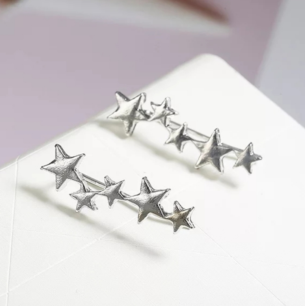 ☆Lindsay☆ Star Crawler Earrings - Picture 2 of 2